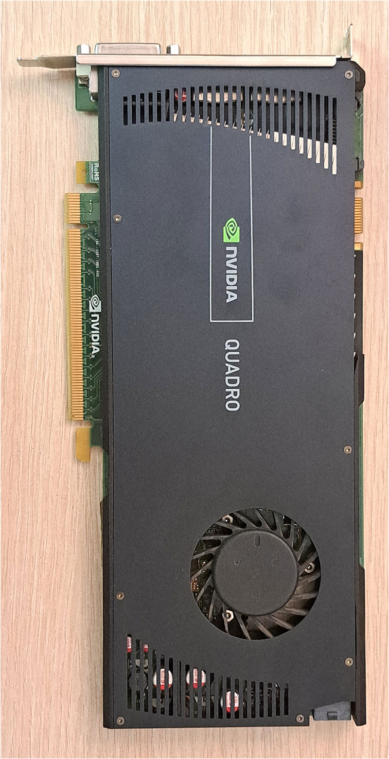 Видео карта HP Nvidia Quadro 4000 (на запчасти)